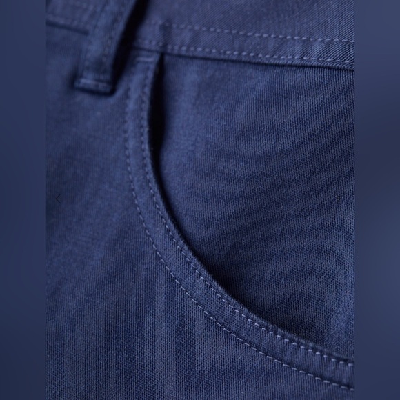 NWT Rhone Everyday Twill Five Pocket Pants Slim Straight Navy 30 W x 33 L $108 - Picture 4 of 10